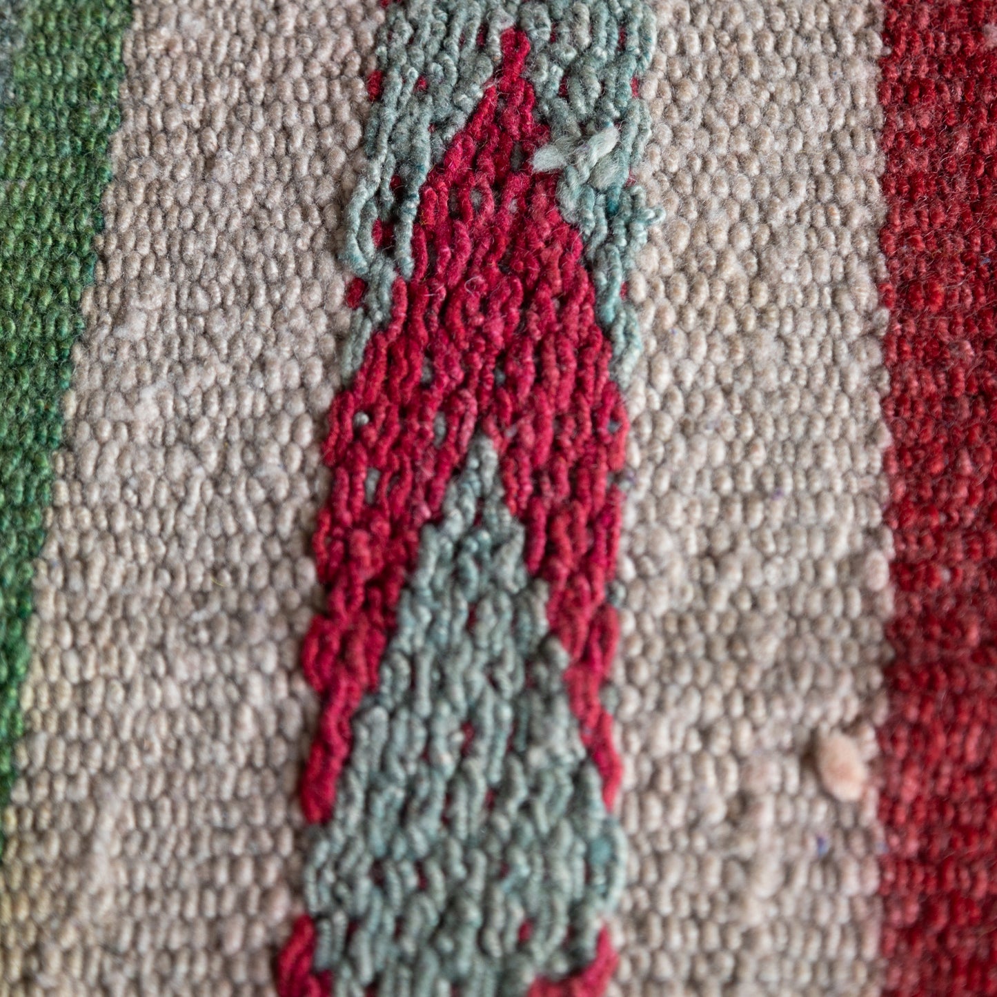 复古蝠鲼布|手工编织布