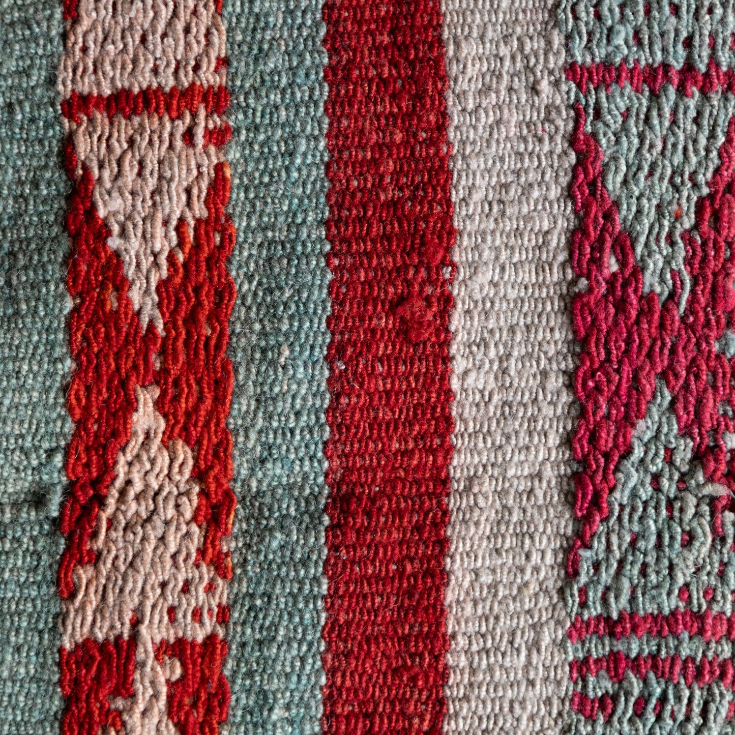 复古蝠鲼布|手工编织布