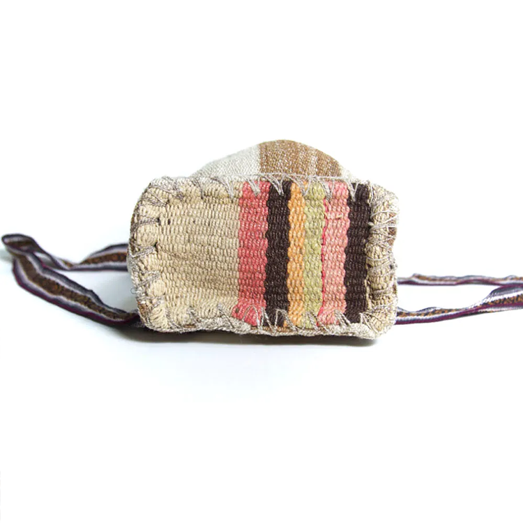 秘鲁复古蝠鲼布背包