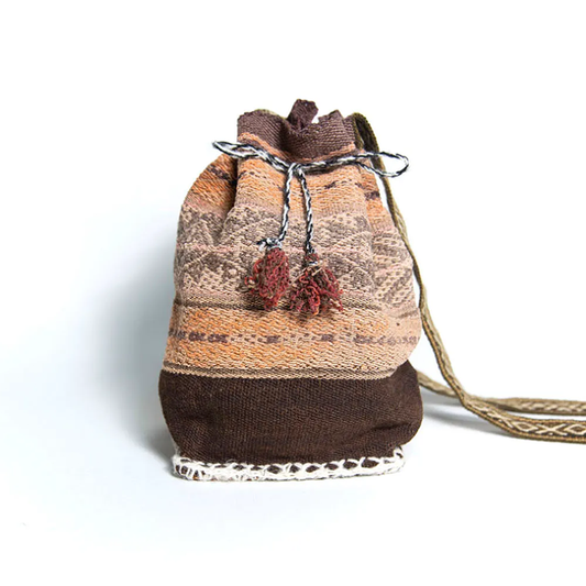 秘鲁复古蝠鲼布单肩包(M)