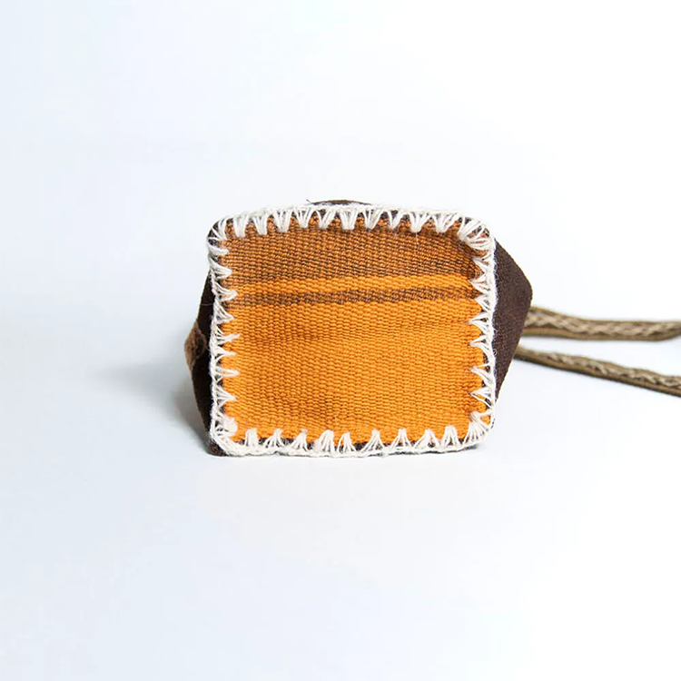 秘鲁复古蝠鲼布单肩包(M)