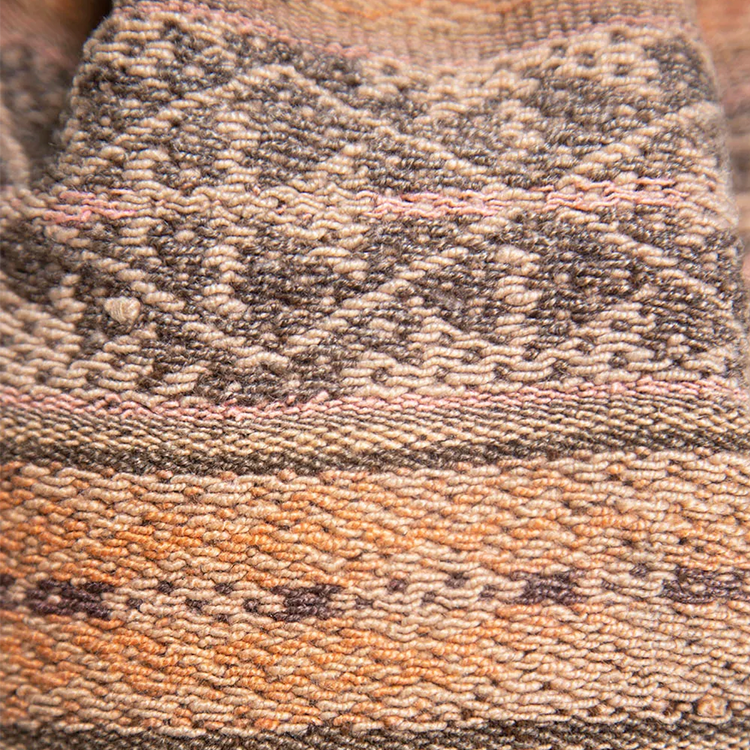 秘鲁复古蝠鲼布单肩包(M)