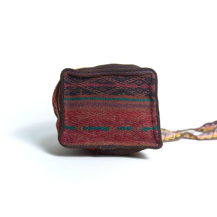 秘鲁复古蝠鲼布单肩包(M)