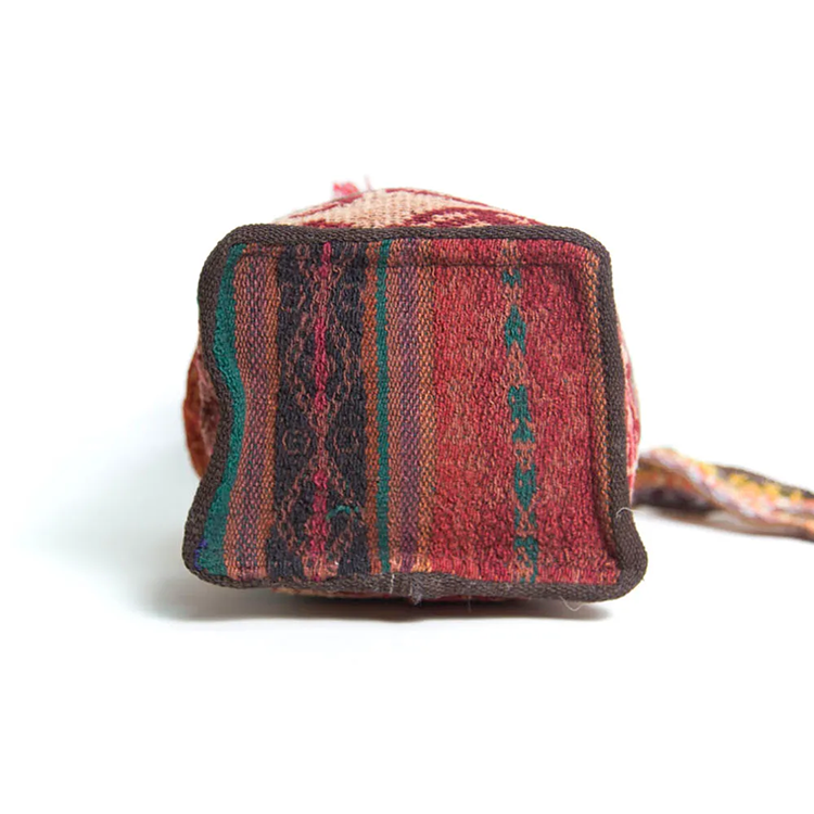 秘鲁复古蝠鲼布单肩包(M)