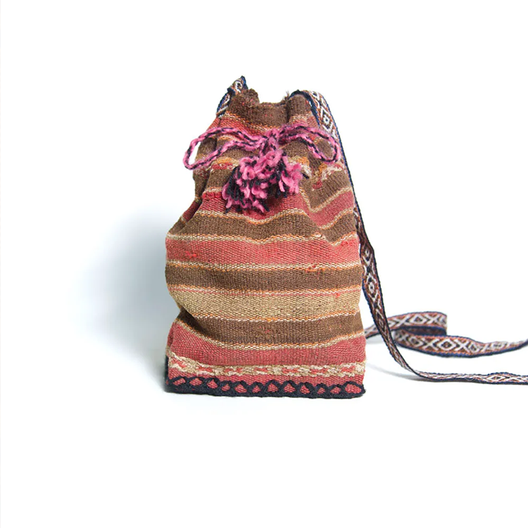 秘鲁复古蝠鲼布单肩包(M)