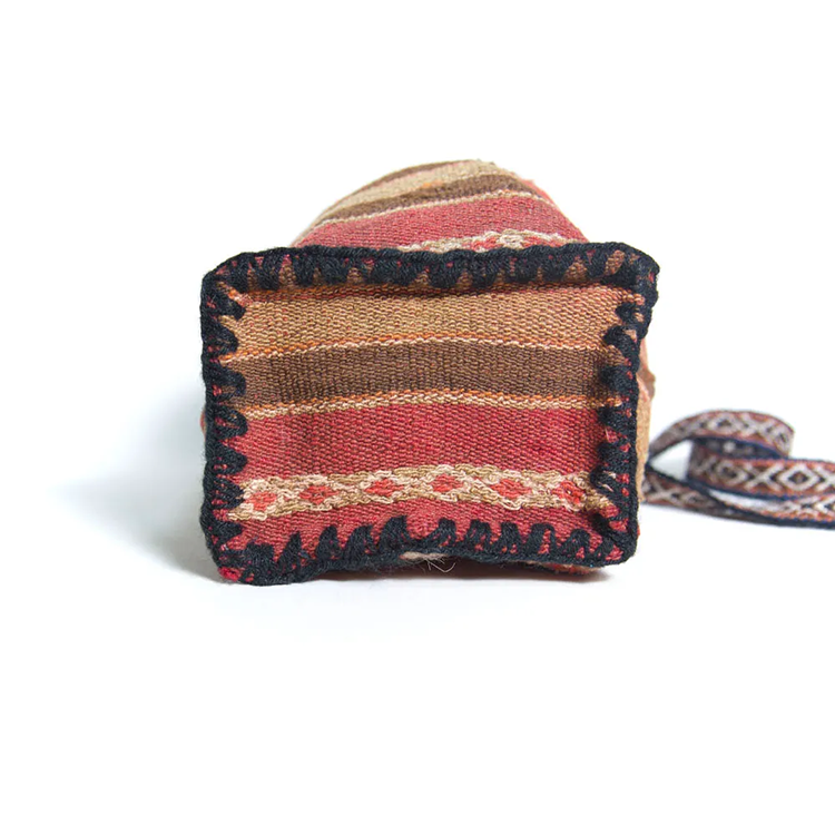 秘鲁复古蝠鲼布单肩包(M)