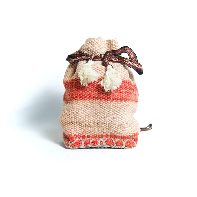 秘鲁复古蝠鲼布单肩包(M)