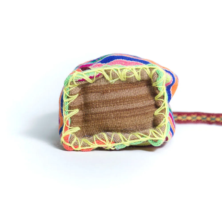 秘鲁复古蝠鲼布单肩包(S)