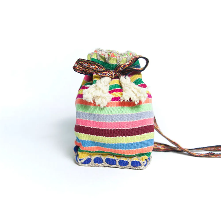 秘鲁复古蝠鲼布单肩包(S)