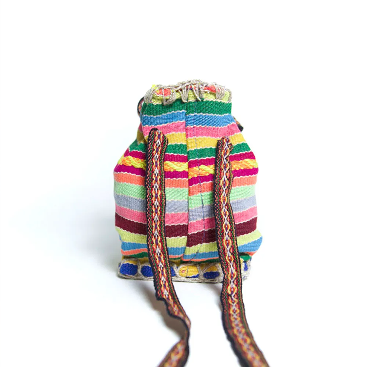 秘鲁复古蝠鲼布单肩包(S)