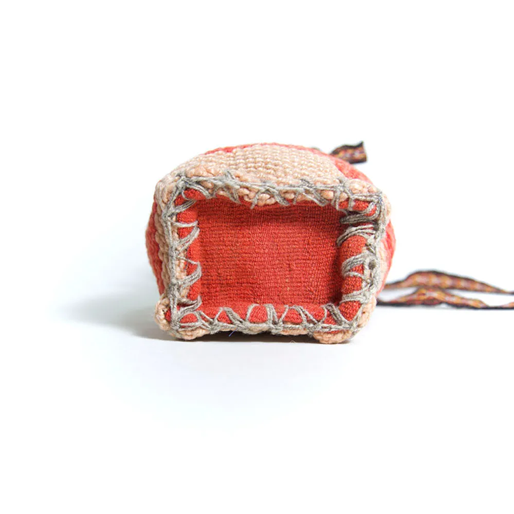 秘鲁复古蝠鲼布单肩包(S)