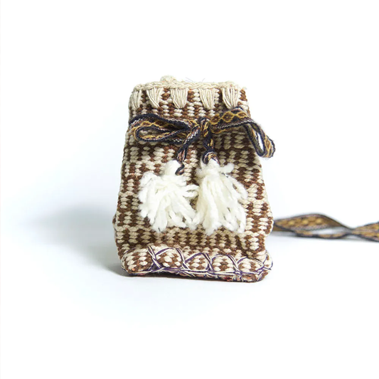 秘鲁复古蝠鲼布单肩包(S)