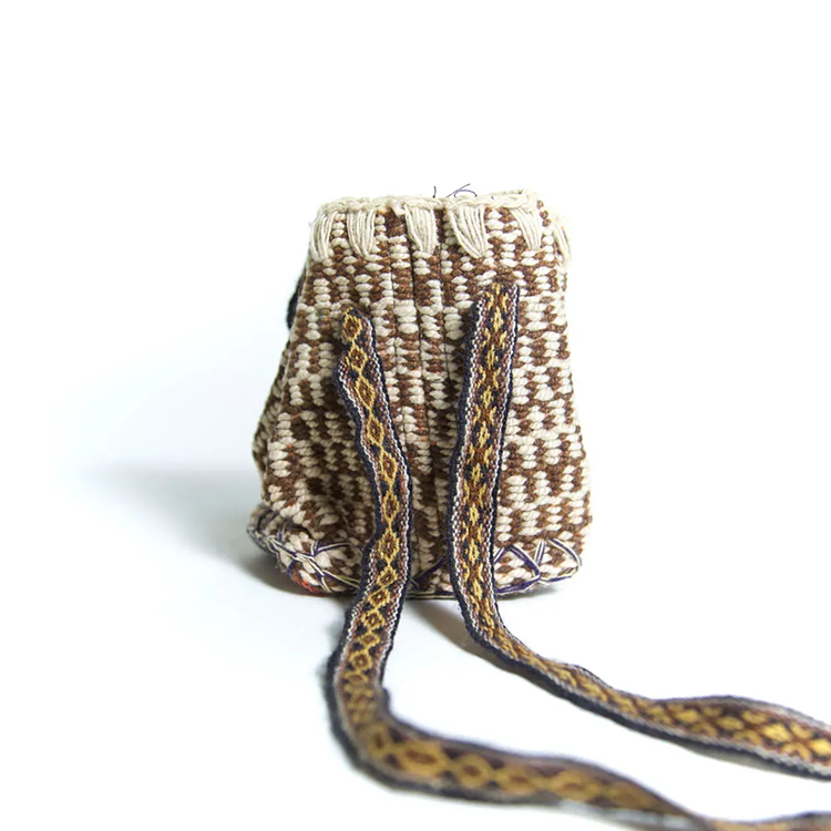 秘鲁复古蝠鲼布单肩包(S)