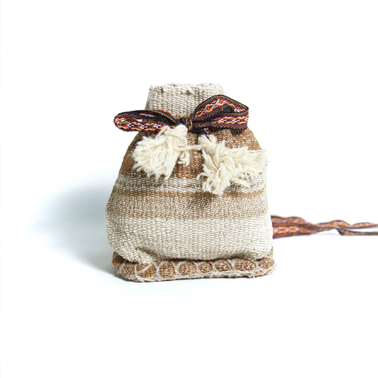 秘鲁复古蝠鲼布单肩包(S)