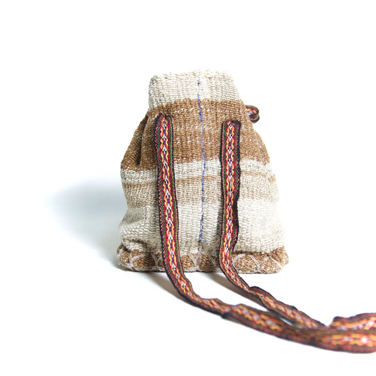 秘鲁复古蝠鲼布单肩包(S)