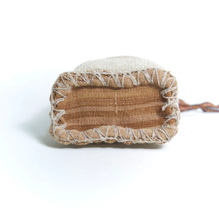 秘鲁复古蝠鲼布单肩包(S)