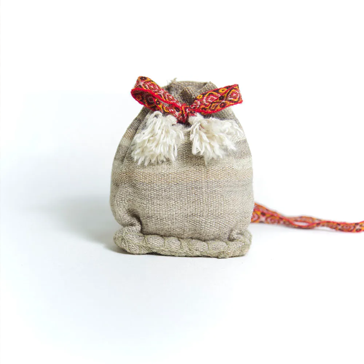 秘鲁复古蝠鲼布单肩包(S)