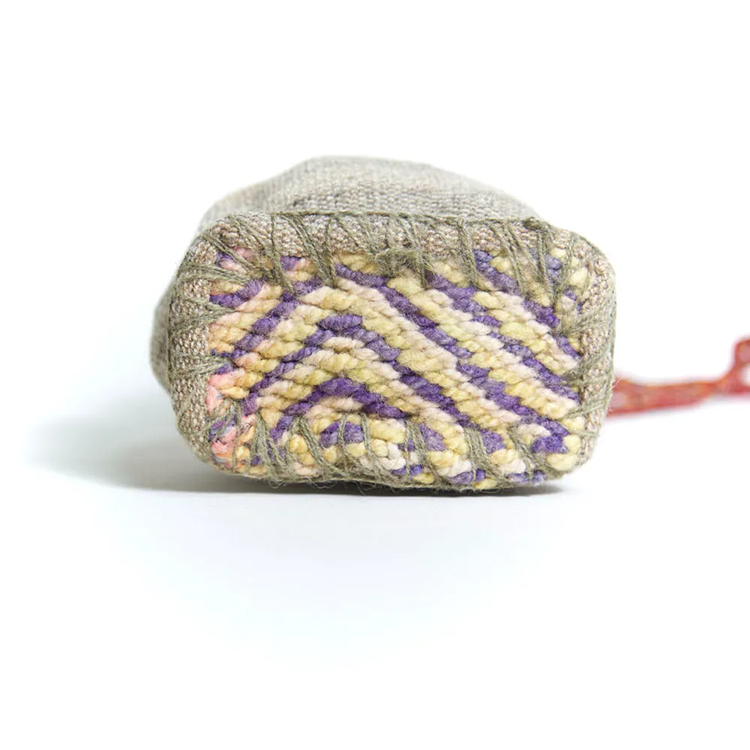 秘鲁复古蝠鲼布单肩包(S)