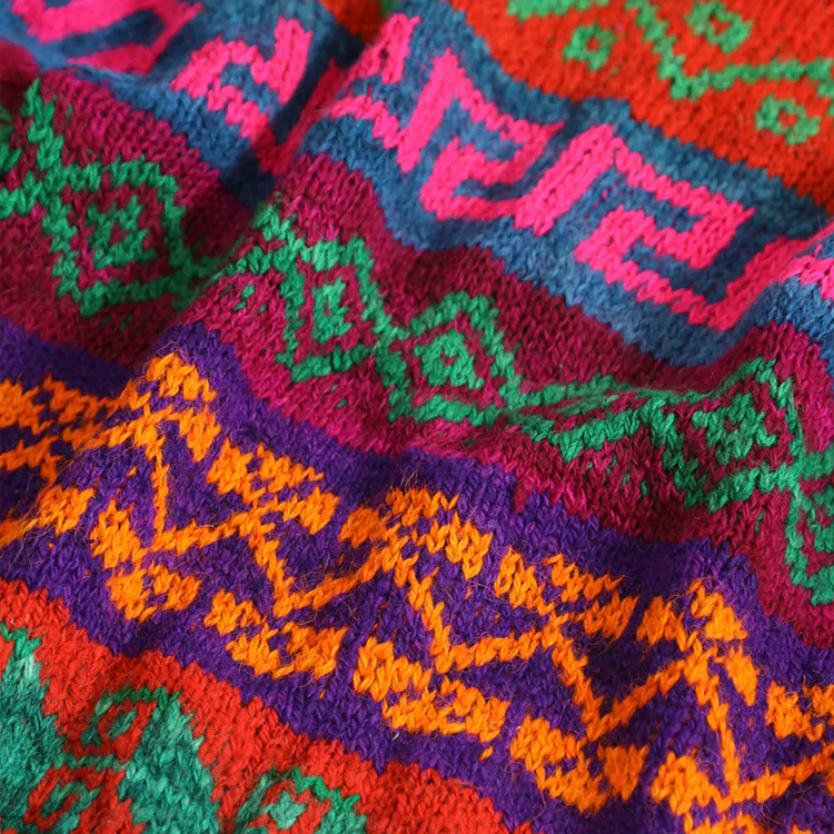 玻利维亚手工针织毛衣