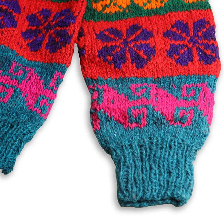 玻利维亚手工针织毛衣