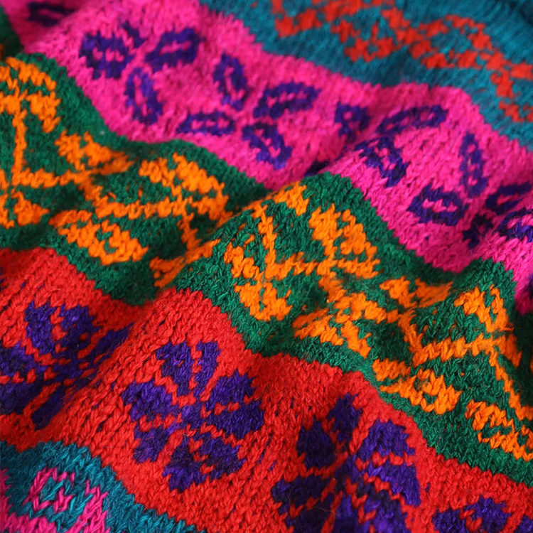 玻利维亚手工针织毛衣