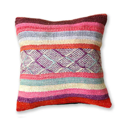 vintage manta cloth cushion cover 