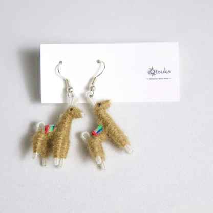 alpaca earrings 