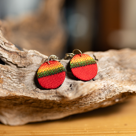 Awayo cloth earrings 