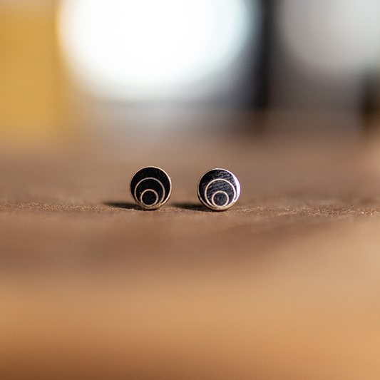 Aymara design earrings (spiral) 