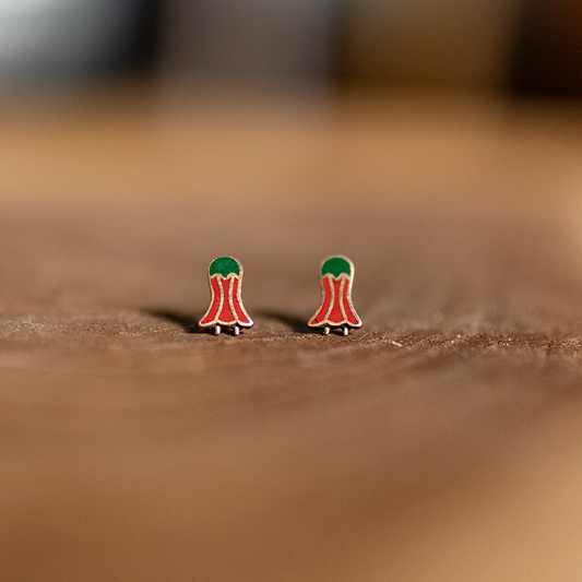 Aymara design earrings (cantuta) 