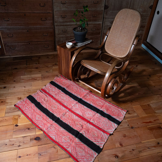 复古蝠鲼布|手工编织布