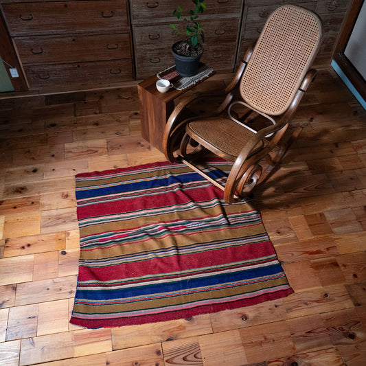 复古蝠鲼布|手工编织布