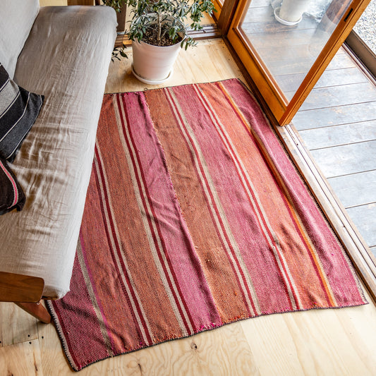 复古蝠鲼布|手工编织布