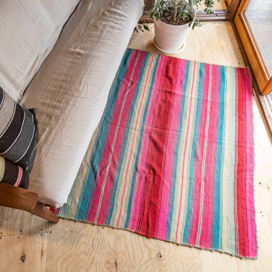 复古蝠鲼布|手工编织布